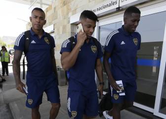 Boca viaja a Venezuela con los tres colombianos