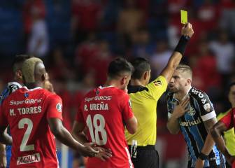 América pierde ante Gremio en el debut en Copa Libertadores