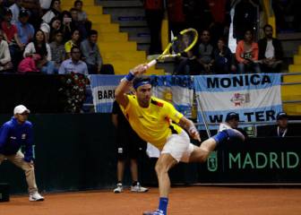 Vibrante segundo día en la Copa Davis