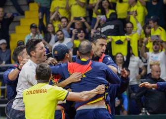 Colombia clasifica a las finales de la Copa Davis en Madrid
