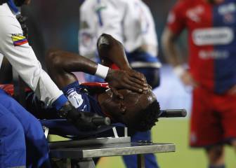 Yulián Gómez sufre una luxofractura de tobillo derecho