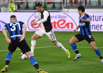 Juventus vence al Inter y recupera el liderato