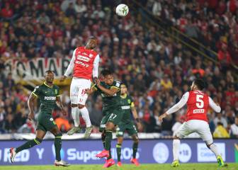 Santa Fe y Nacional empatan en El Campín