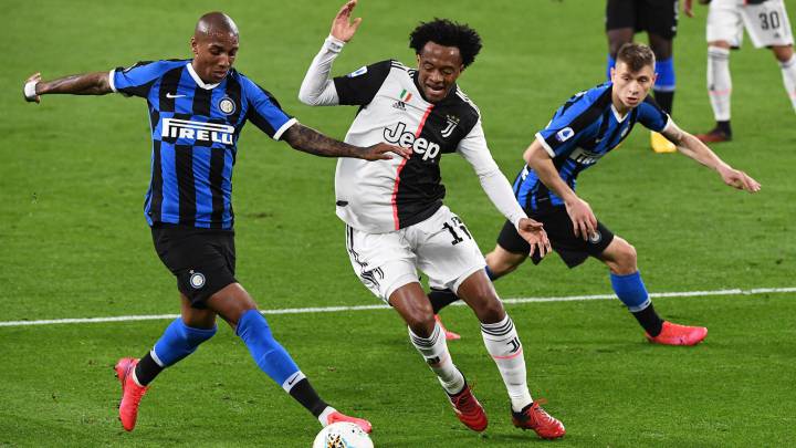 Juve recupera el liderato con un Cuadrado activo ante Inter