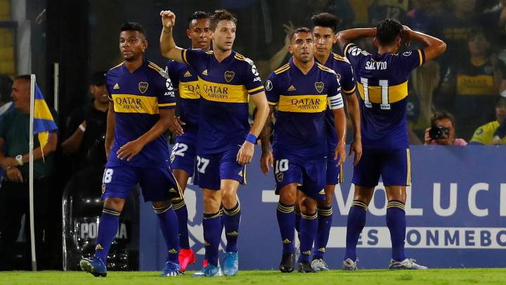 Fabra y Villa brillan en triunfo de Boca ante DIM en Copa