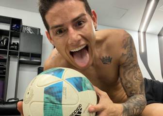 James continúa entrenando en aislamiento preventivo