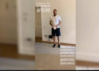 Ospina acepta el challenge del papel higiénico y reta a Zúñiga