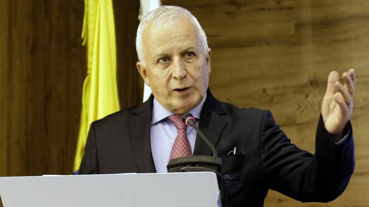 El presidente del Comité Olímpico Colombiano, Baltazar Medina 