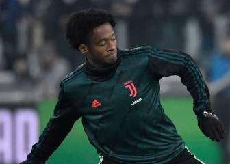 Cuadrado volvería a entrenamientos en mayo