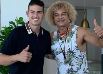 El Pibe Valderrama espera que James se vaya del Real Madrid