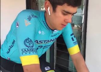 Harold Tejada motiva a sus seguidores con su práctica desde casa
