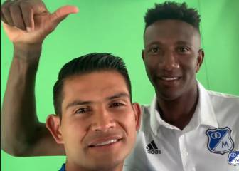El 'Media Day' de Millonarios: Celebraciones de los jugadores