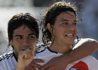 Falcao nostálgico: Asistencia de Gallardo a un récord del Atleti