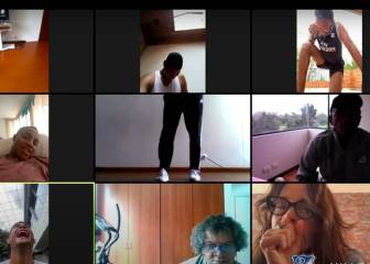 Millonarios completa un mes trabajando desde casa