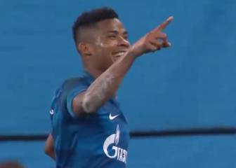 Barrios entre los mejores goles del Zenit en últimos minutos