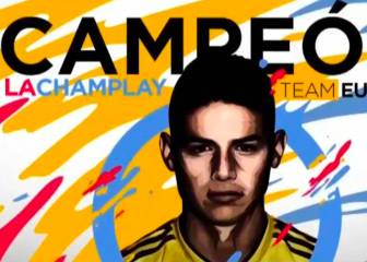 James, campeón de la Champlay tras vencer a Dybala