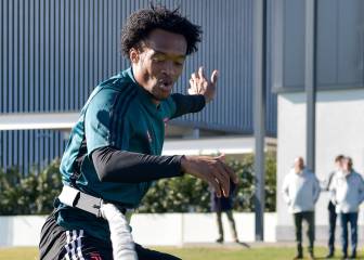 Protocolo de salud para el regreso de Cuadrado, Duván...