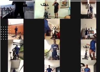 Independiente Medellín, entre spinning, pilates y risas