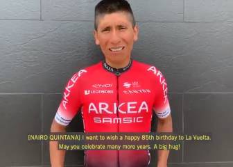 Nairo y Froome celebran el aniversario de LaVuelta