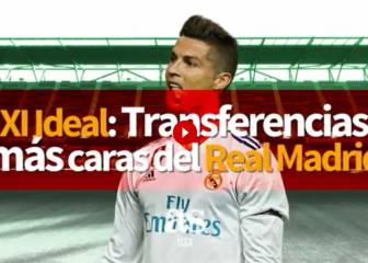 James en el XI ideal de los fichajes más caros del Madrid