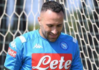 David Ospina regresa a entrenamientos con Napoli