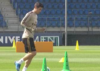 James y Real Madrid vuelven a entrenamientos