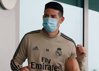 James continúa con su reacondicionamiento físico