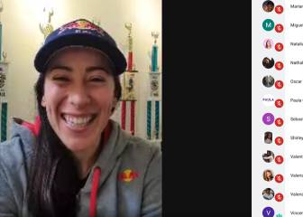 Mariana Pajón le da sus claves de cuarentena a estudiantes