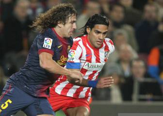 Los malos momentos que hizo pasar Falcao a Puyol