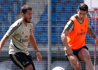 James inicia los entrenamientos en grupos