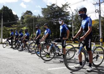 Team Medellín, en la carretera: 