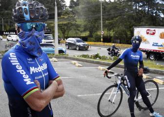 Así fue el regreso del Team Medellín a las carreteras