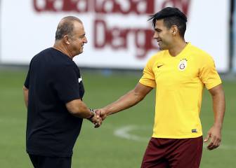 Falcao sorprende a Terim con su buena condición física