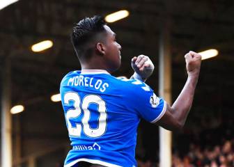Alfredo Morelos, nominado a mejor jugador de Escocia