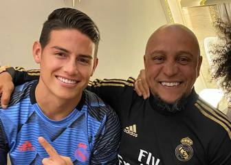 Roberto Carlos pide paciencia con James en el Madrid