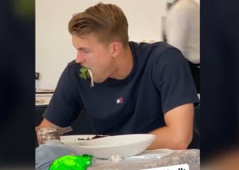 Cuadrado expone el gran apetito de Matthijs de Ligt