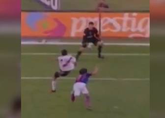 Falcao revive cabezazo desde el punto penal: 