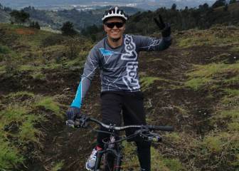 Juanfer Quintero se prepara en las montañas de Colombia