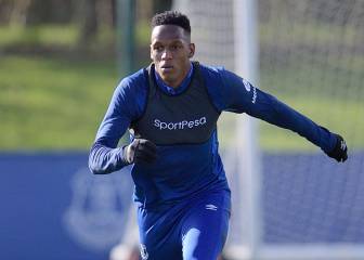 Yerry Mina volvería a jugar a finales de junio
