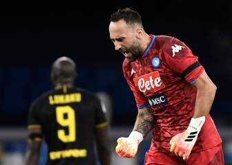 Ospina, figura del Napoli para avanzar a la final de Copa