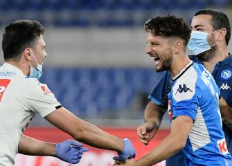 Napoli se impone en penales y es campeón de la Copa Italia