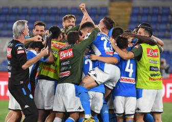 David Ospina, campeón de la Copa Italia con Napoli