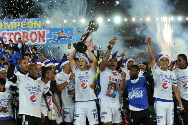 Millonarios vuelve a ganar un título en el fútbol colombiano después de 24 años