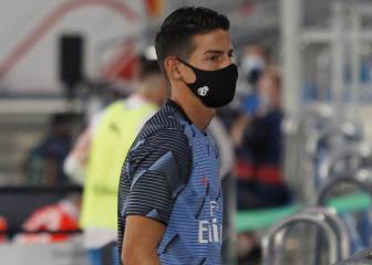 El Madrid golea y James suma 8 meses sin jugar en Liga