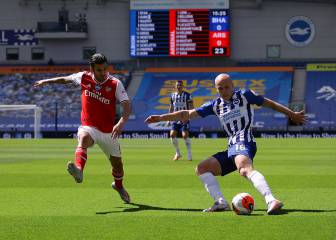 Brighton vence al Arsenal al último minuto