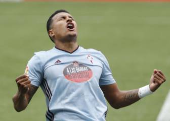 Jeison Murillo marca su primer gol con Celta de Vigo