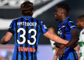 Duván Zapata figura en la goleada de Atalanta