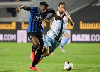 Atalanta, con Duván y Muriel, le remonta a la Lazio