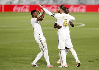 El Madrid gana, sigue líder y James se queda en la banca