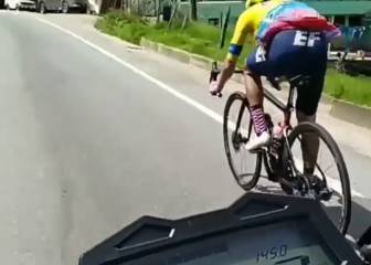 El impactante sprint de Sergio Higuita a 48km/h en subida